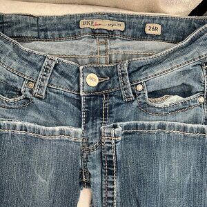 BKE Starlite Women's Blue Denim Jeans‎ Size 26R